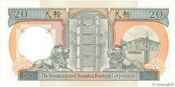 20 Dollars HONG KONG  1990 P.197a NEUF