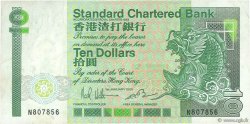 10 Dollars HONG KONG  1985 P.278a TTB