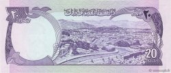 20 Afghanis AFGHANISTAN  1973 P.048a NEUF