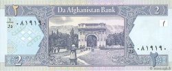 2 Afghanis AFGHANISTAN  2002 P.065a UNC