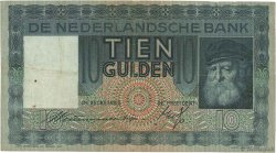 10 Gulden PAYS-BAS  1935 P.049 TTB