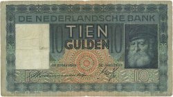 10 Gulden PAYS-BAS  1936 P.049 TB+
