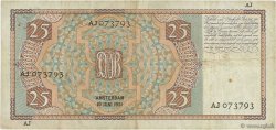 25 Gulden PAYS-BAS  1931 P.050 TTB
