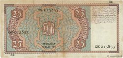 25 Gulden NETHERLANDS  1941 P.050 VF