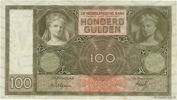 100 Gulden NETHERLANDS  1932 P.051a VF+