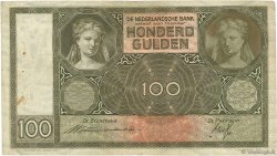 100 Gulden NIEDERLANDE  1935 P.051a S to SS
