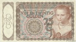 25 Gulden PAYS-BAS  1943 P.060 TTB+
