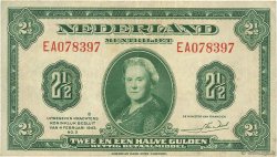 2,5 Gulden PAYS-BAS  1943 P.065a TTB