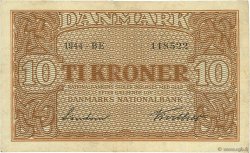 10 Kroner DINAMARCA  1944 P.036a