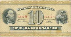 10 Kroner DANEMARK  1952 P.043d pr.TB