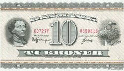 10 Kroner DANEMARK  1972 P.044ac SPL