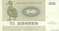 10 Kroner DANEMARK  1975 P.048a SUP