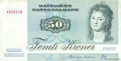50 Kroner DANEMARK  1993 P.050j TTB