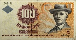 100 Kroner DANEMARK  1999 P.056a TTB