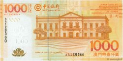 1000 Patacas MACAO  2008 P.113 ST