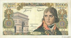 10000 Francs BONAPARTE FRANCE  1955 F.51.01 B+