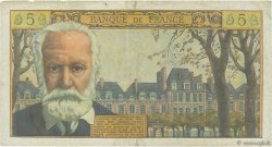 5 Nouveaux Francs VICTOR HUGO FRANCE  1961 F.56.09 pr.TTB