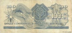 100 Francs RWANDA  1962 P.03a pr.TTB