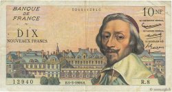 10 Nouveaux Francs RICHELIEU FRANCE  1959 F.57.01 TB