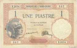 1 Piastre FRENCH INDOCHINA  1921 P.048a
