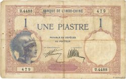 1 Piastre FRENCH INDOCHINA  1927 P.048b