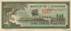 500 Piastres gris-vert INDOCHINE FRANÇAISE  1945 P.069 TTB+