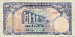 100 Piastres INDOCHINE FRANÇAISE  1946 P.079a