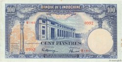 100 Piastres INDOCHINE FRANÇAISE  1946 P.079a TTB