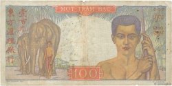 100 Piastres FRANZÖSISCHE-INDOCHINA  1947 P.082b SGE