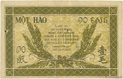 10 Cents INDOCHINE FRANÇAISE  1942 P.089a TTB