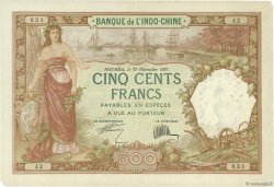 500 Francs NOUVELLE CALÉDONIE  1927 P.38 TTB