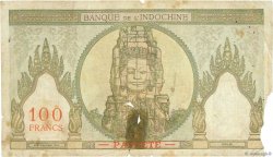 100 Francs TAHITI  1961 P.14d AB