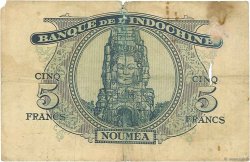 5 Francs NEW HEBRIDES  1945 P.05 VG