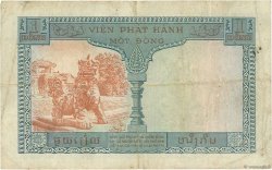 1 Piastre - 1 Dong INDOCHINE FRANÇAISE  1954 P.105 TB