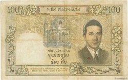 100 Piastres - 100 Dong INDOCHINE FRANÇAISE  1954 P.108 TB