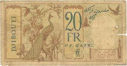 20 Francs DJIBOUTI  1936 P.07a AB
