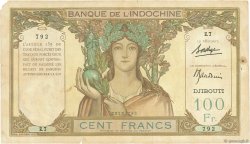 100 Francs DJIBOUTI  1931 P.08 TB