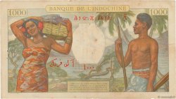 1000 Francs DJIBOUTI  1938 P.10 VF-