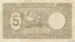 5 Francs Palestine DJIBOUTI  1945 P.14 TB