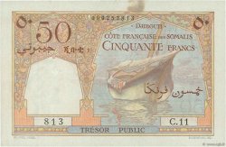 50 Francs DJIBOUTI  1952 P.25 TTB
