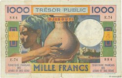 1000 Francs AFARS ET ISSAS  1974 P.32 TB+