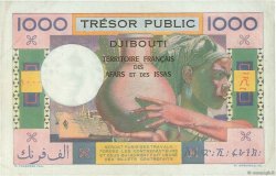 1000 Francs AFARS ET ISSAS  1974 P.32 TTB