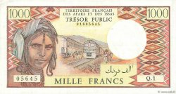 1000 Francs AFARS ET ISSAS  1975 P.34 TTB