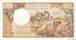 1000 Francs Spécimen AFARS ET ISSAS  1975 P.34s SUP+