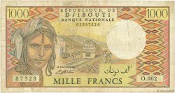 1000 Francs DJIBOUTI  1991 P.37c B