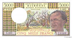 5000 Francs DJIBOUTI  1991 P.38d NEUF