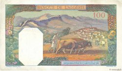 100 Francs ALGÉRIE  1940 P.085 SUP