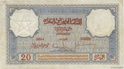 20 Francs MARUECOS  1929 P.18a MBC