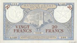 20 Francs MAROC  1942 P.18b