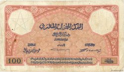 100 Francs MAROC  1925 P.14 pr.TB